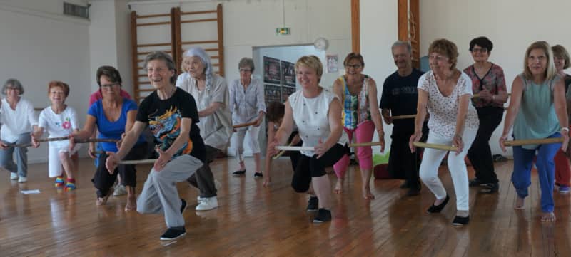 QI GONG DU BATON 2 Groupe QI GONG DU BATON 2